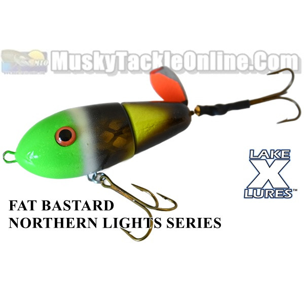 Lake X Lures Fat Bastard - Northern Lights Series - Musky Tackle